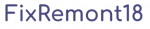 Логотип cервисного центра FixRemont18